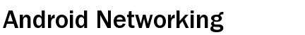 Android Networking