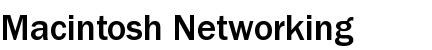 Macintosh Networking