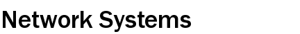 Network Systems